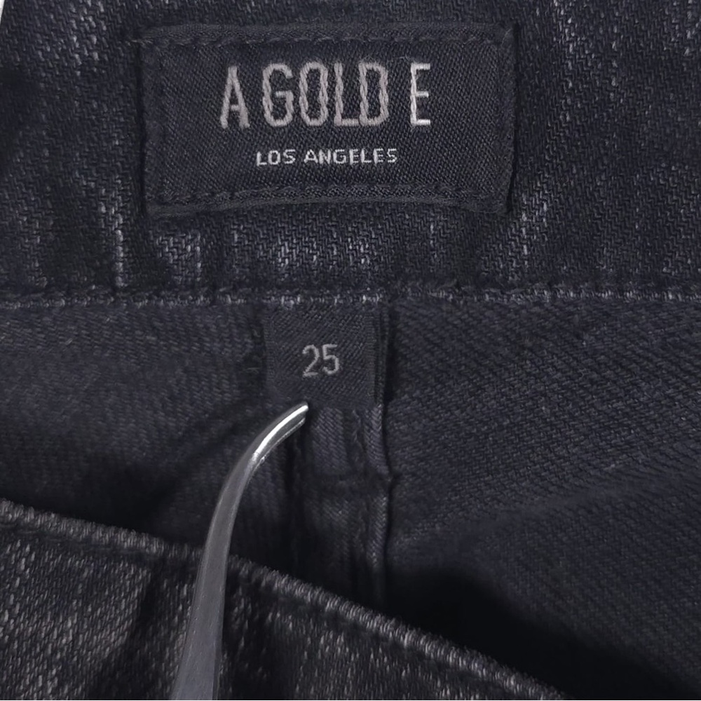 NWT AGOLDE USA🇺🇸MADE‎ CHLOE Low Rise Slim LIVERPOOL Jeans A001-2029 Size 25 - Picture 11 of 16